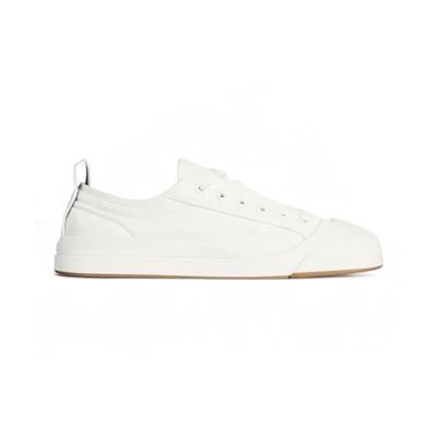 (W) Bottega Veneta Vulcan Optic White
