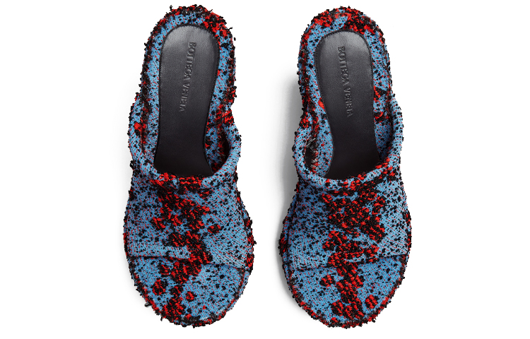 (W) Bottega Veneta Wedge 'Blue Red' 圖 3