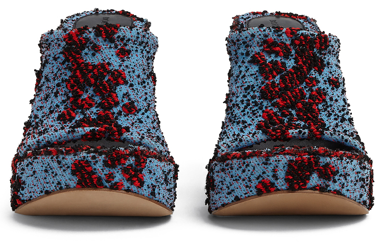(W) Bottega Veneta Wedge 'Blue Red' 圖 4