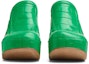 Shop (W) Bottega Veneta Wedge 'Kulit Timbul Hijau' 667212V10O03730