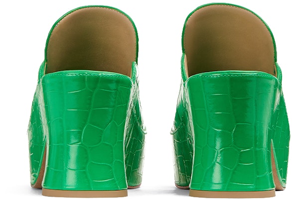 Bottega Veneta 葆蝶家 Wedge 壓紋皮革 時尚休閒高筒鞋 女款 綠色 Purchase Bottega Veneta 葆蝶家 Wedge 壓紋皮革 時尚休閒高筒鞋 女款 綠色