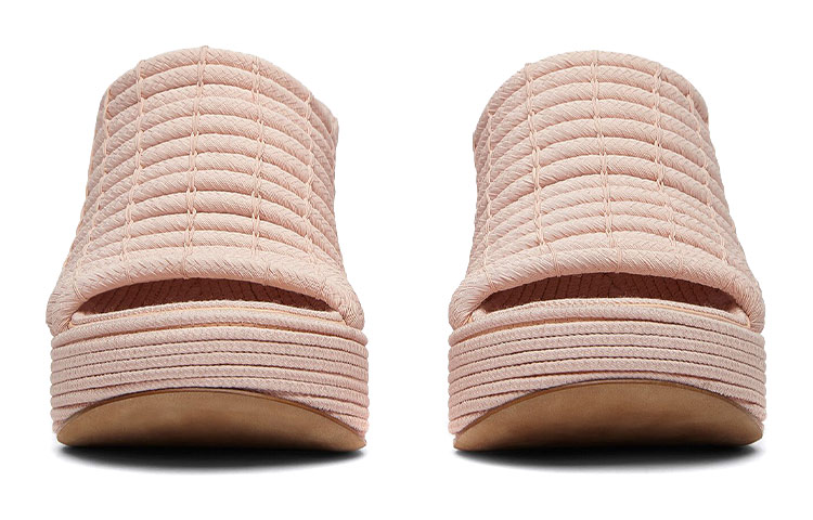 (W) Bottega Veneta Wedge 'Light Pink Knit' 圖 4