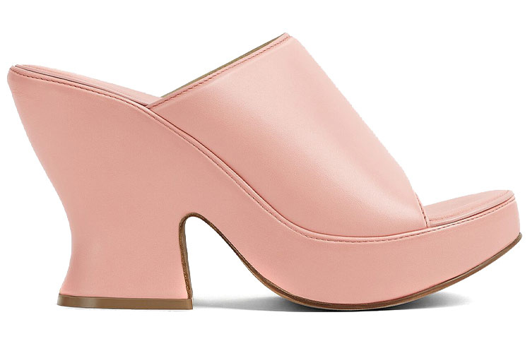 (W) Bottega Veneta Wedge 'Pink Fashion Sandal' 圖 2