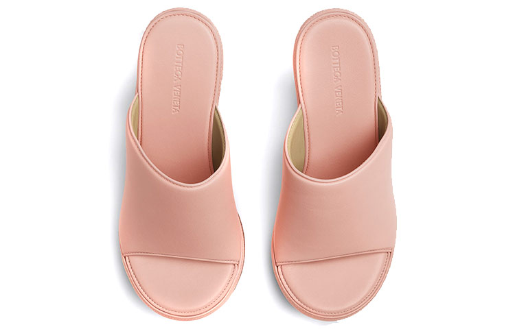 (W) Bottega Veneta Wedge 'Pink Fashion Sandal' 圖 3
