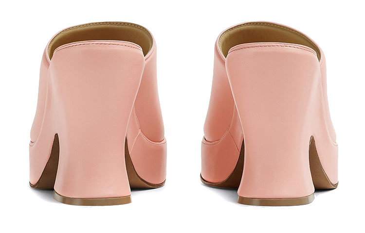 (W) Bottega Veneta Wedge 'Pink Fashion Sandal' 圖 5