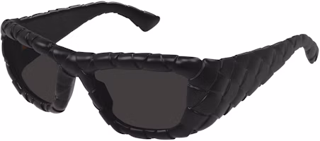 (Women) Bottega Veneta Women’s Black Woven Texture Irregular Sunglasses. BV1303S001 (Women) Bottega Veneta Women’s Black Woven Texture Irregular Sunglasses. BV1303S001