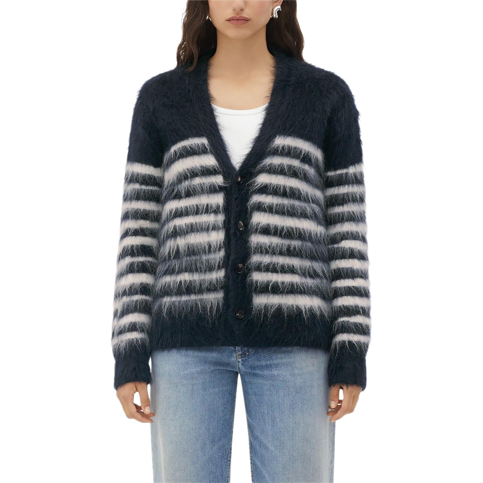 (Women) Bottega Veneta Women’s SS23 Multicolor Striped Knit Sweater 752122V2M904211