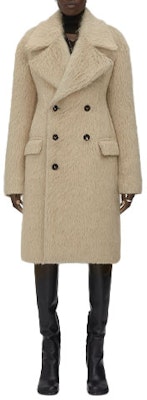 (Women) Bottega Veneta Wool Blend Solid Coat Brown 679627V18W01559 Buy (Women) Bottega Veneta Wool Blend Solid Coat Brown 679627V18W01559