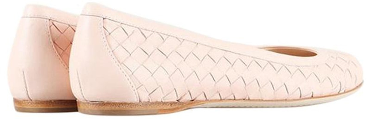 (Women) Bottega Veneta Woven Leather Flat 'Pink' 370132V00136813 Shop (Women) Bottega Veneta Woven Leather Flat 'Pink' 370132V00136813