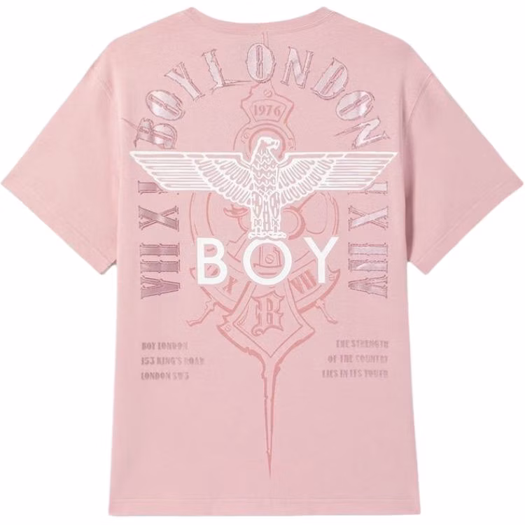 women-boy-london-dopamine-trend-logo-pink-crewneck-graphic-tee-for-women-b232-n0109514