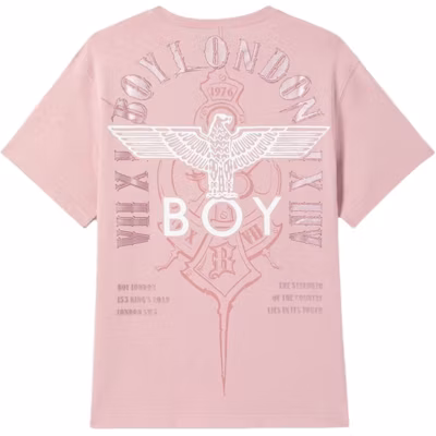 (W) Kaos Wanita BOY London Logo Pink Crewneck Tren Dopamine. B232N0109514 Buy (W) Kaos Wanita BOY London Logo Pink Crewneck Tren Dopamine. B232N0109514