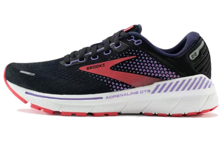 (Women) Brooks Adrenaline GTS 22 'Black Purple' 120353-080