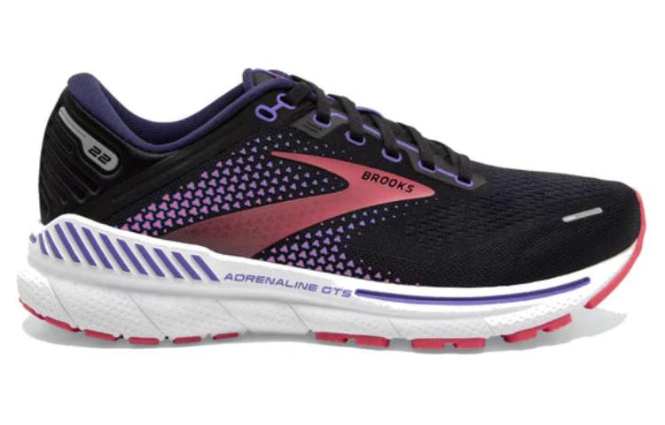 Order (W) Brooks Adrenaline GTS 22 'Hitam Ungu' 120353-080