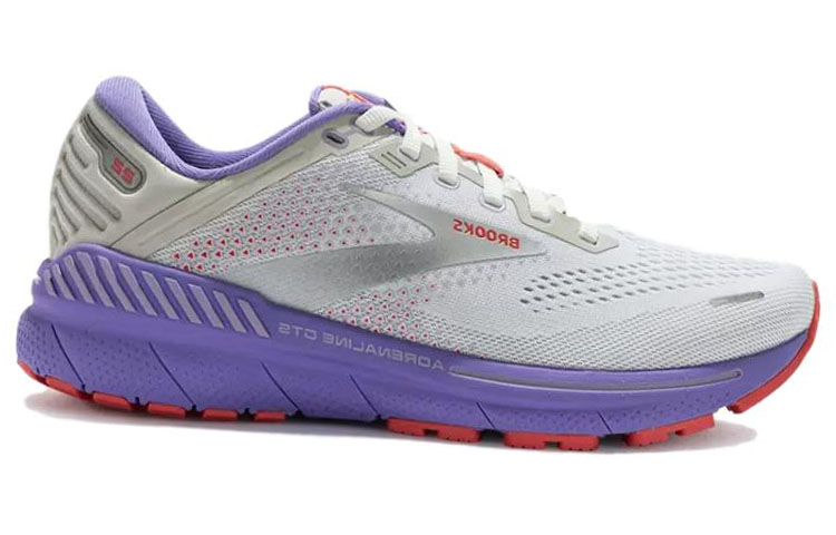 Order Brooks布魯克斯 Adrenaline GTS 22 防滑耐磨 低筒 跑步鞋 女款 灰紫
