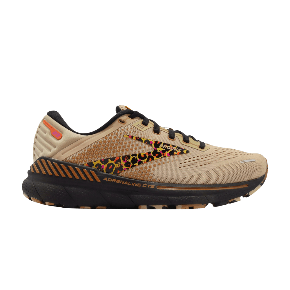 (Women) Brooks Adrenaline GTS 22 'Khaki Leopard'  120353-1B-215