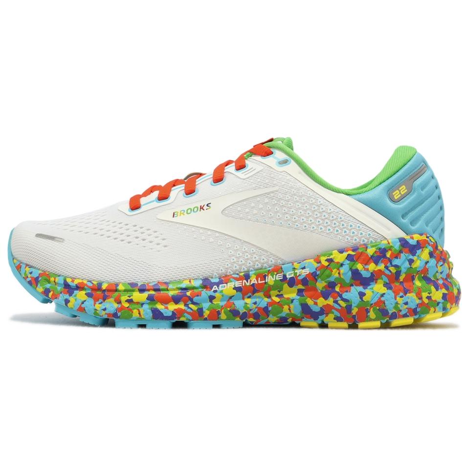 (Women) Brooks Adrenaline GTS 22 'White Red Green' 120353-127