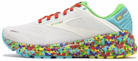 (Women) Brooks Adrenaline GTS 22 'White Red Green' 120353-127 (Women) Brooks Adrenaline GTS 22 'White Red Green' 120353-127