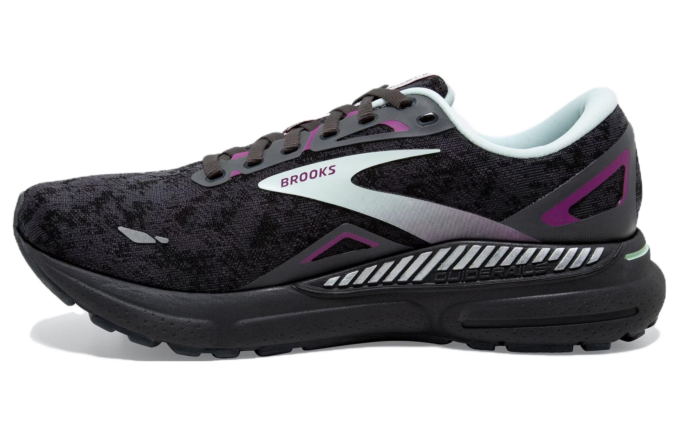 (Women) Brooks Adrenaline GTS 23 'Black Purple' 120381-072