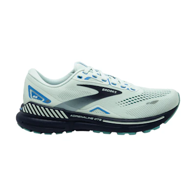 (W) Brooks Adrenaline GTS 23 Wide 'Blue Glass Marina'