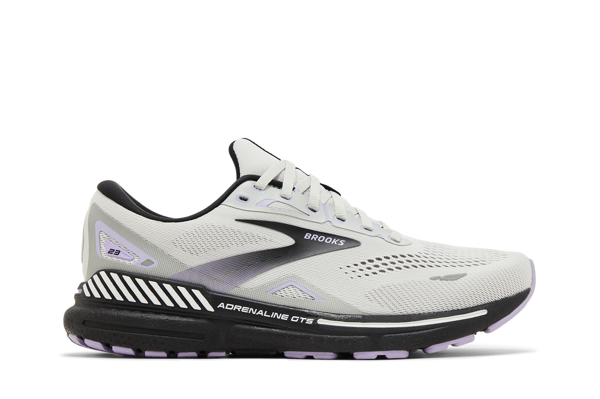 (Women) Brooks Adrenaline GTS 23 Wide 'Grey Purple'  120381-1D-039