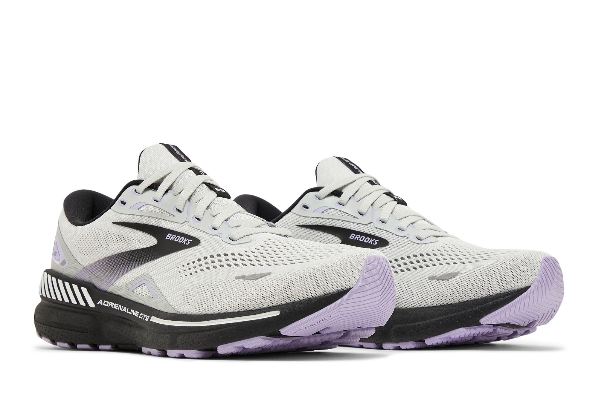 Cheap (W) Brooks Adrenaline GTS 23 Large "Gris Violet" 120381-1D-039