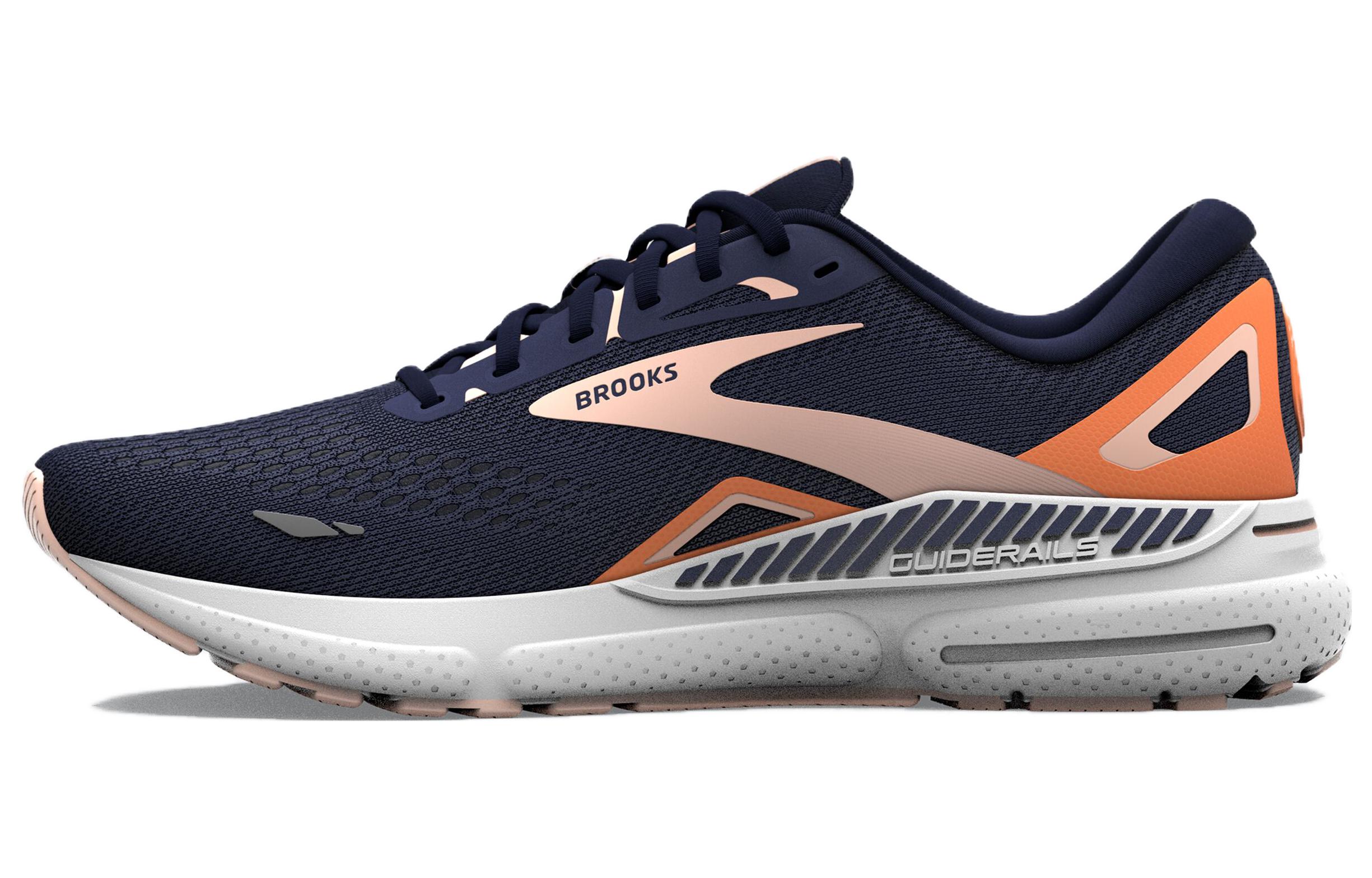 Buy (W) Brooks Adrenaline GTS 23 Wide 'Peacoat Peach' Lelaki / Wanita Running Kasut 120381-1D-482