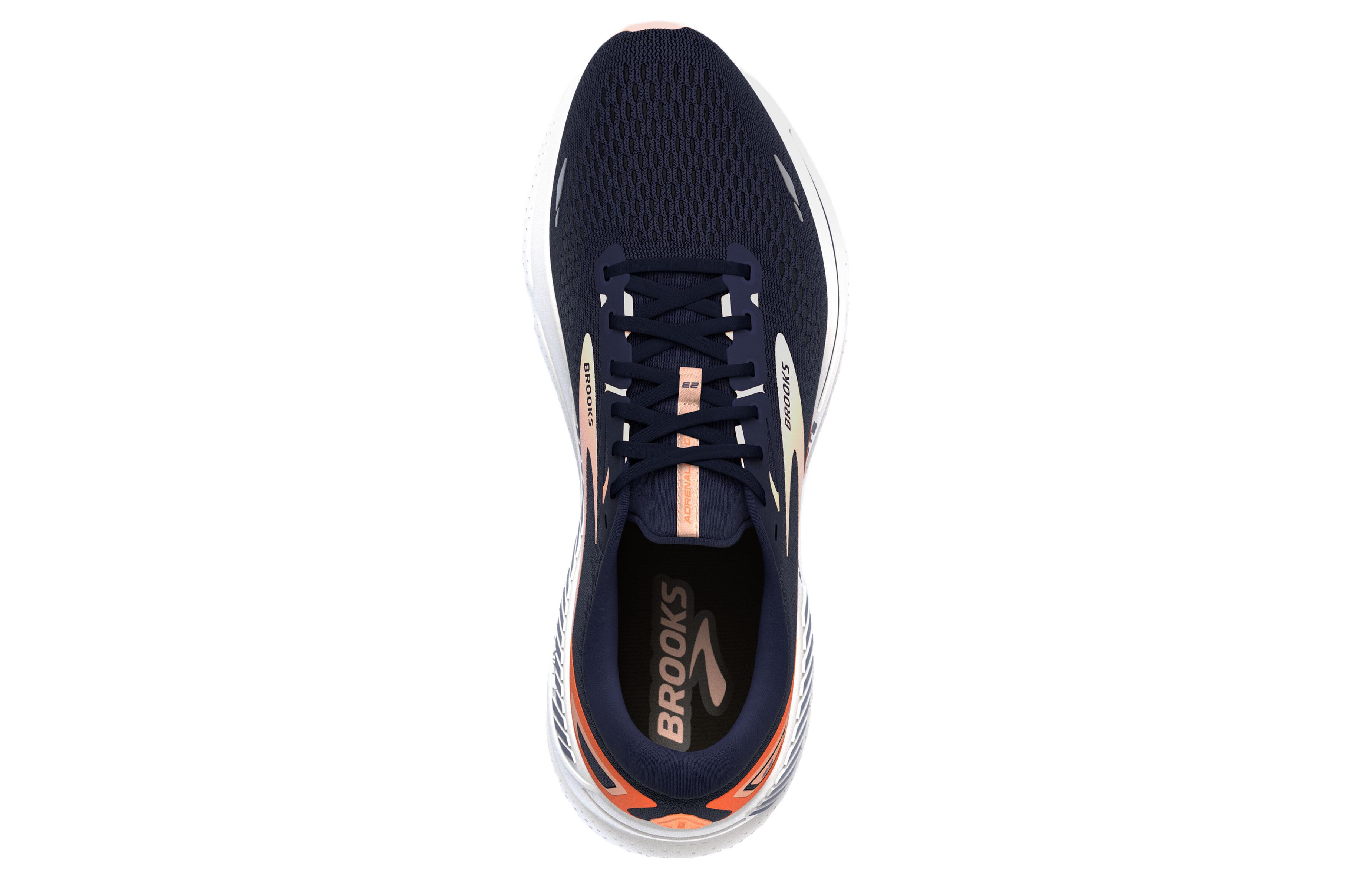 (W) Brooks Adrenaline GTS 23 Wide 'Peacoat Peach' 圖 4
