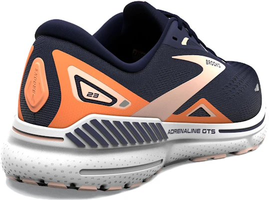 (W) Brooks Adrenaline GTS 23 Ancho 'Peacoat Peach' 120381-1D-482 Purchase (W) Brooks Adrenaline GTS 23 Ancho 'Peacoat Peach' 120381-1D-482
