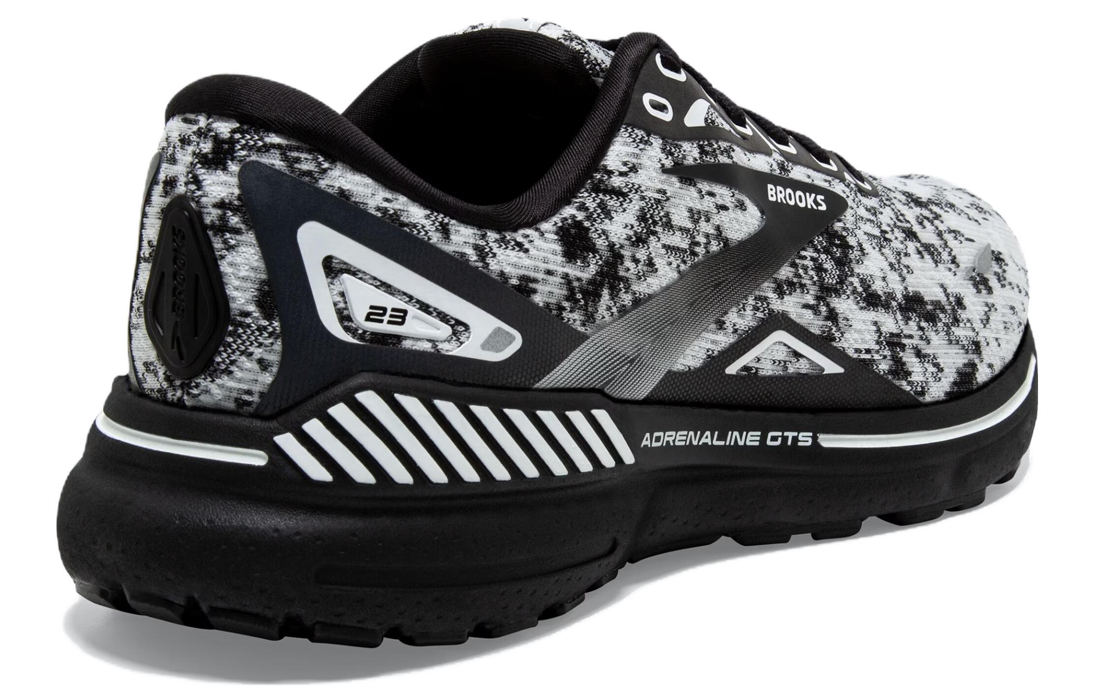 (W) Brooks Adrenaline GTS 23 Wide 'White Grey Black' 圖 4
