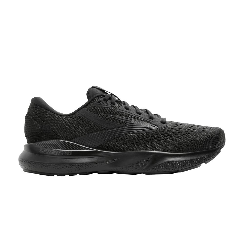 (Women) Brooks Adrenaline GTS 24 2E Wide 'Black Ebony' 120426-2E-020