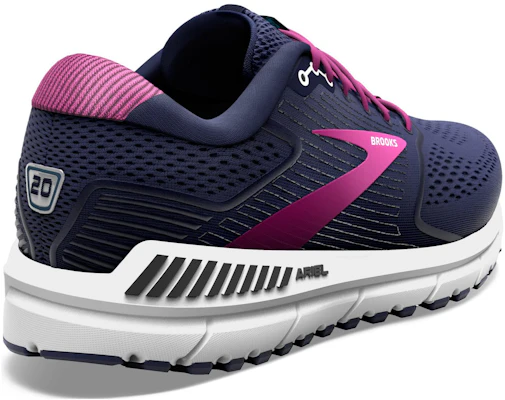 (W) Brooks Ariel 20 2E Lebar 'Peacoat Vivid Viola' 120315-2E-491 Shop (W) Brooks Ariel 20 2E Lebar 'Peacoat Vivid Viola' 120315-2E-491