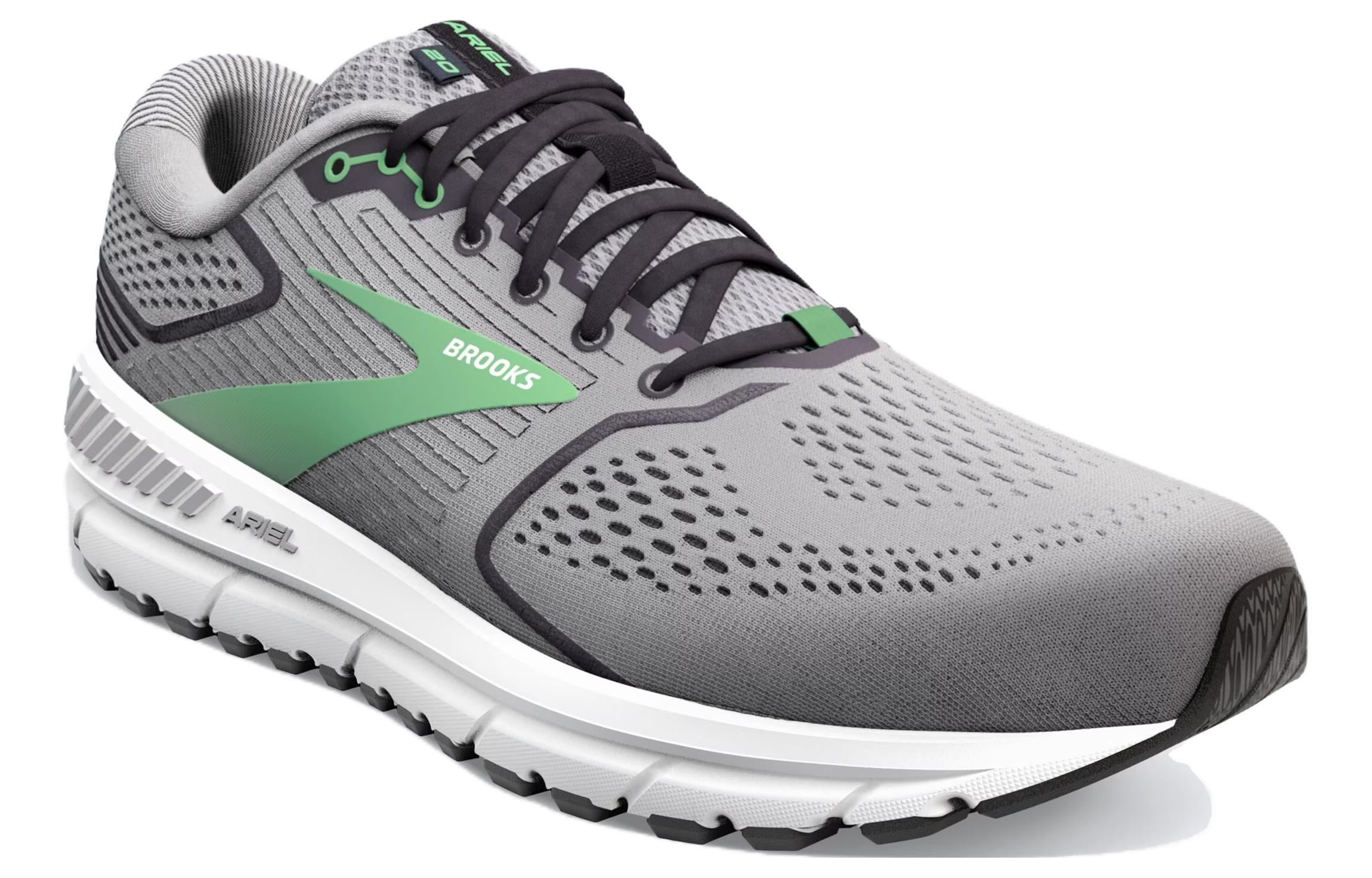 Lookbook (W) Brooks Ariel 20 宽版 '合金绿' 120315-1D-076
