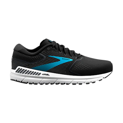 (W) Brooks Ariel 20 Wide 'Black Blue'