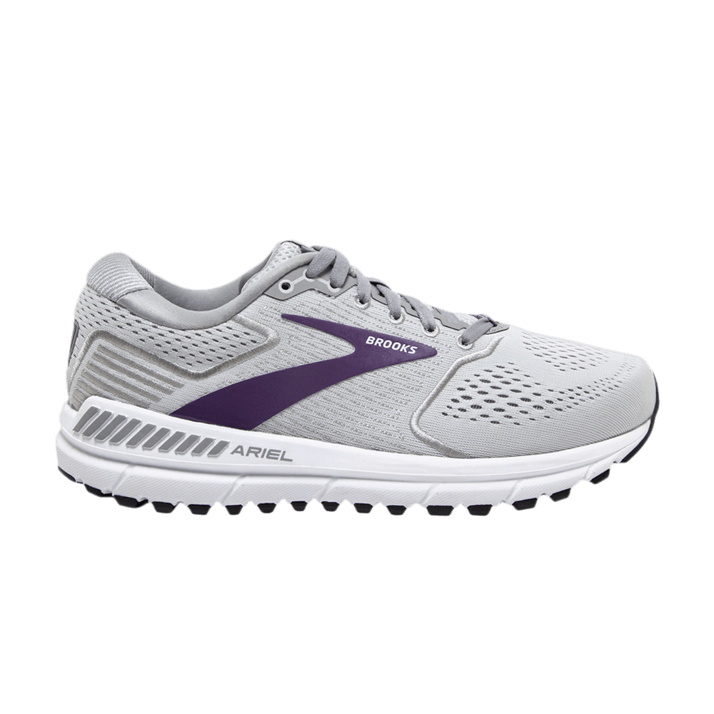 (Women) Brooks Ariel 20 Wide 'Oyster Grape' 120315-1D-009