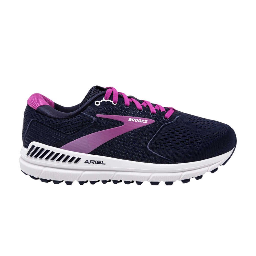 (Women) Brooks Ariel 20 Wide 'Peacoat Vivid Viola' 120315-1D-491