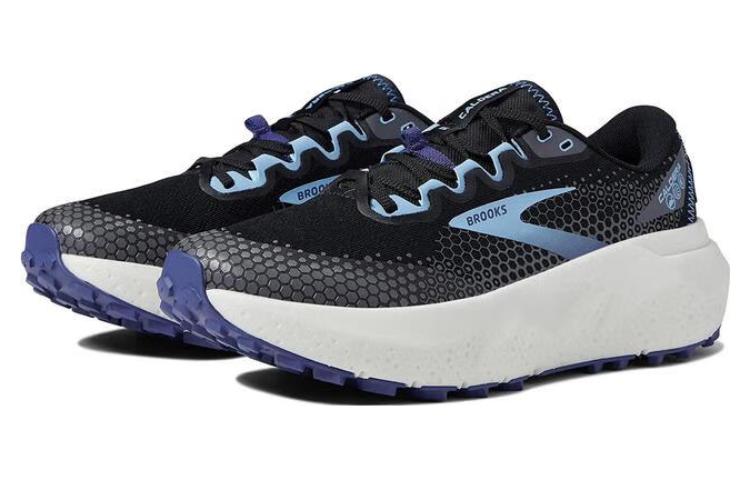 Lookbook Brooks布魯克斯 Caldera 6 防滑耐磨 低筒 跑步鞋 女款 黑藍