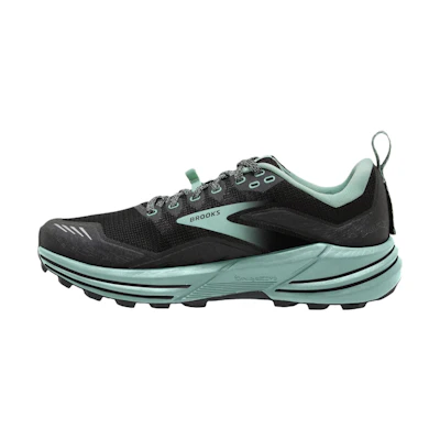 (W) Brooks Cascadia 16 Wide 'Black Yucca'