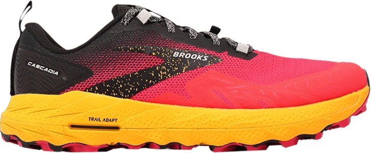 (W) Brooks Cascadia 17 'Diva Pink Lemon Chrome' Kasut Lari Wanita 120392-1B-609 Buy (W) Brooks Cascadia 17 'Diva Pink Lemon Chrome' Kasut Lari Wanita 120392-1B-609
