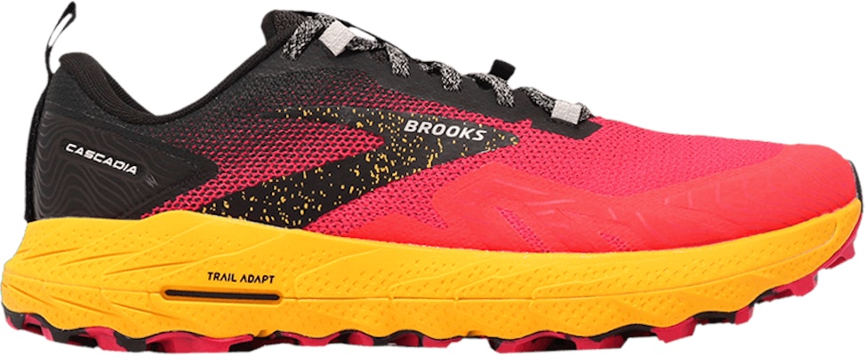 (W) Brooks Cascadia 17 'Diva Pink Lemon Chrome' Kasut Lari Wanita 120392-1B-609 Buy (W) Brooks Cascadia 17 'Diva Pink Lemon Chrome' Kasut Lari Wanita 120392-1B-609