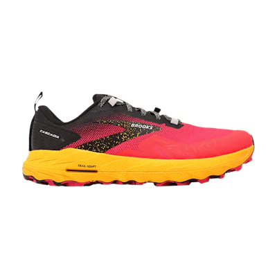 (W) Brooks Cascadia 17 'Diva Pink Lemon Chrome'