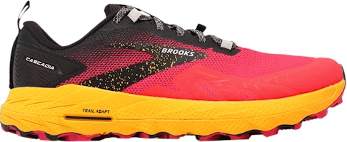 (Women) Brooks Cascadia 17 'Diva Pink Lemon Chrome' 120392-1B-609 (Women) Brooks Cascadia 17 'Diva Pink Lemon Chrome' 120392-1B-609