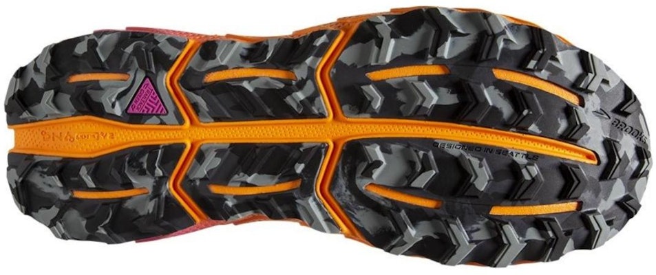 (W) Brooks Cascadia 17 'Primer Oriole' Lelaki Kasual Trekking Kasut 120392-1B-032 Details for (W) Brooks Cascadia 17 'Primer Oriole' Lelaki Kasual Trekking Kasut 120392-1B-032