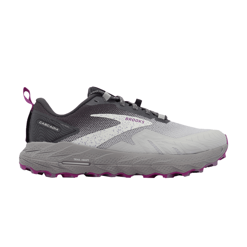 (Women) Brooks Cascadia 17 Wide 'Oyster Purple'  120392-1D-028