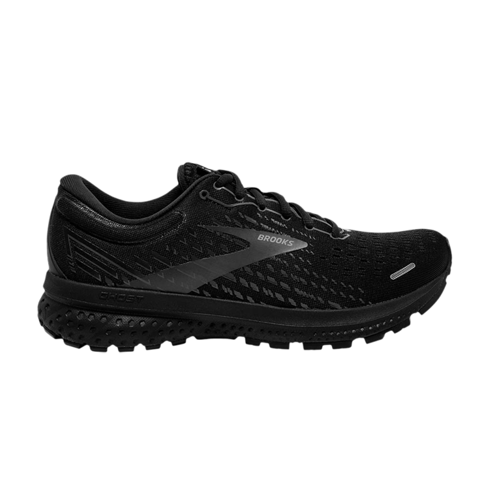 (Women) Brooks Ghost 13 Wide 'Black'  120338-1D-072