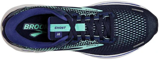 Shop Brooks布魯克斯 Ghost 14 防滑耐磨 低幫 跑步鞋 女款 深藍
