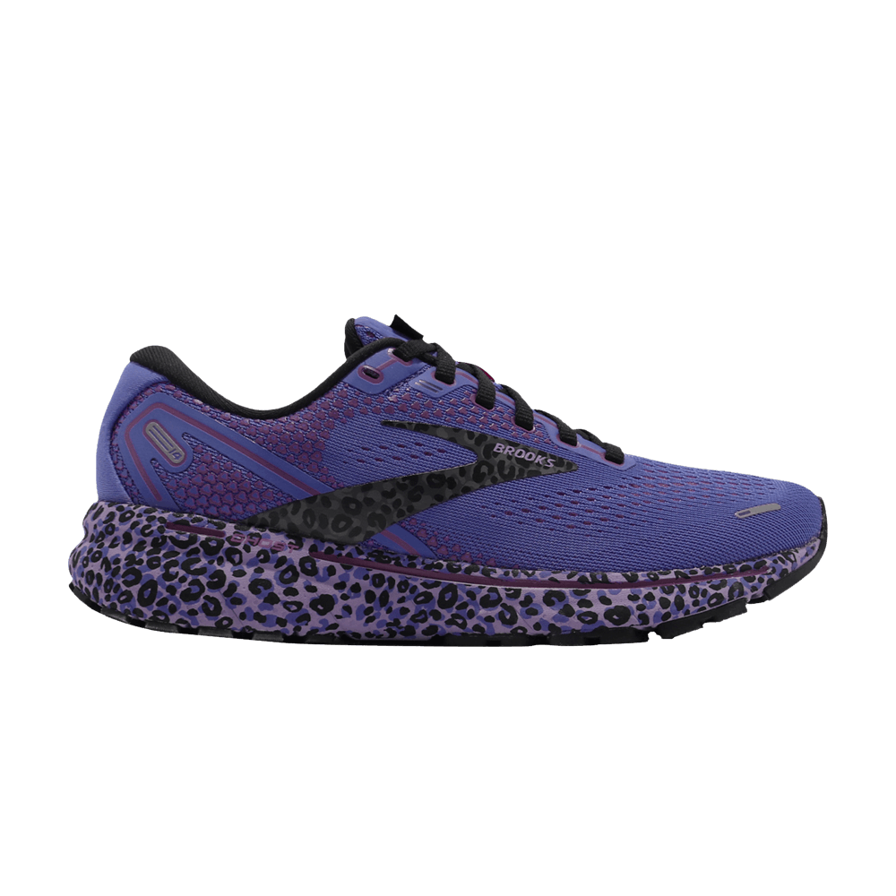 (Women) Brooks Ghost 14 'Electric Cheetah Run Wild - Purple Black'  120356-1B-578