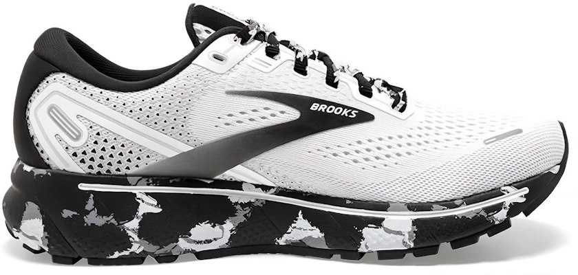 (W) Brooks Ghost 14 ''Wit Zwart Camouflage'' 120356-1B-135 Order (W) Brooks Ghost 14 ''Wit Zwart Camouflage'' 120356-1B-135