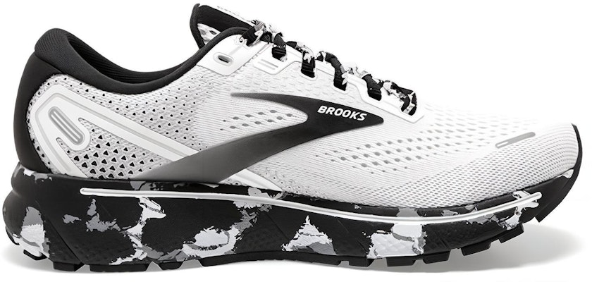 (Women) Brooks Ghost 14 'White Black Camo' 120356-1B-135 Order (Women) Brooks Ghost 14 'White Black Camo' 120356-1B-135