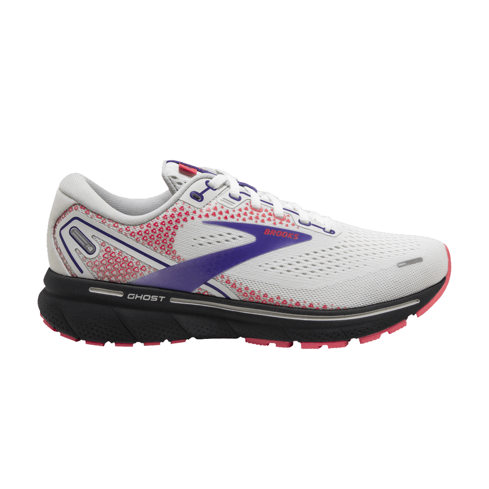 (Women) Brooks Ghost 14 'White Purple Coral'  120356-1B-192