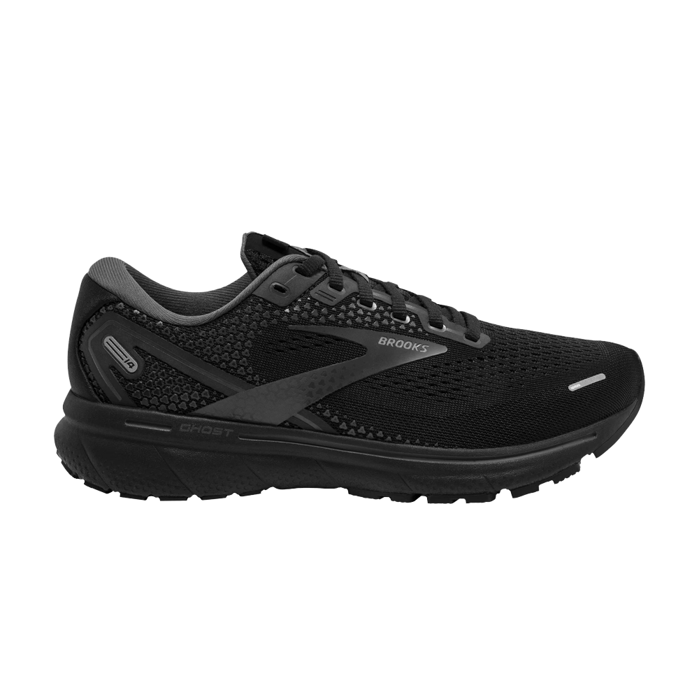 (Women) Brooks Ghost 14 Wide 'Black'  120356-1D-020